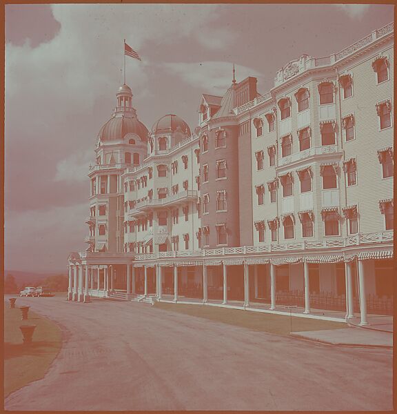 [46 Views of Massachusetts Resort Hotels for Fortune Article "Summer North of Boston"], Walker Evans (American, St. Louis, Missouri 1903–1975 New Haven, Connecticut), Color film transparency
