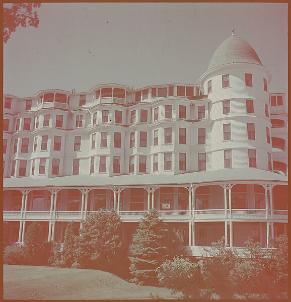 [46 Views of Massachusetts Resort Hotels for Fortune Article "Summer North of Boston"], Walker Evans (American, St. Louis, Missouri 1903–1975 New Haven, Connecticut), Color film transparency