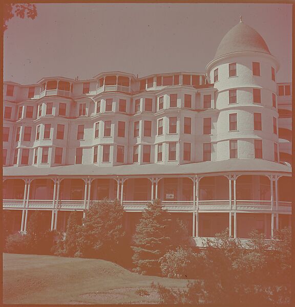 [46 Views of Massachusetts Resort Hotels for Fortune Article "Summer North of Boston"], Walker Evans (American, St. Louis, Missouri 1903–1975 New Haven, Connecticut), Color film transparency