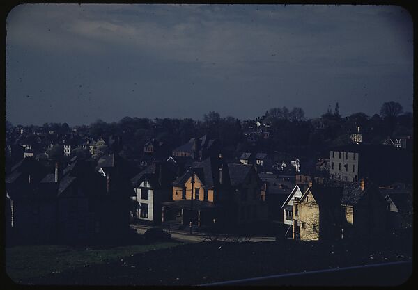 [Views from the Train, for the Series "Along the Right of Way," Fortune Magazine, 1950], Walker Evans (American, St. Louis, Missouri 1903–1975 New Haven, Connecticut), Color film transparencies