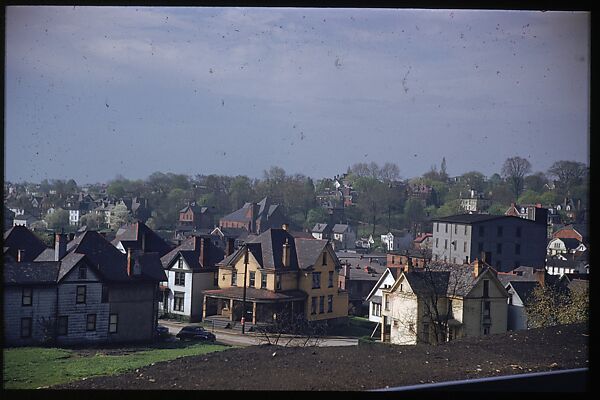 [Views from the Train, for the Series "Along the Right of Way," Fortune Magazine, 1950], Walker Evans (American, St. Louis, Missouri 1903–1975 New Haven, Connecticut), Color film transparencies