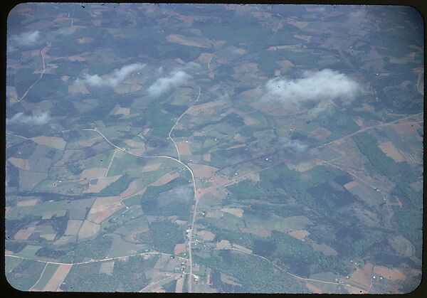 [Views from the Train, for the Series "Along the Right of Way," Fortune Magazine, 1950], Walker Evans (American, St. Louis, Missouri 1903–1975 New Haven, Connecticut), Color film transparencies