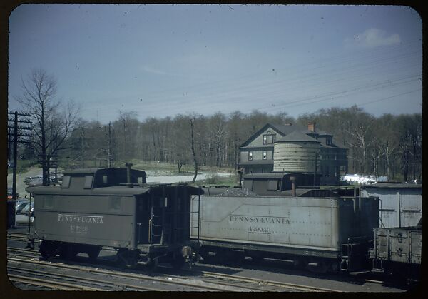[Views from the Train, for the Series "Along the Right of Way," Fortune Magazine, 1950], Walker Evans (American, St. Louis, Missouri 1903–1975 New Haven, Connecticut), Color film transparencies