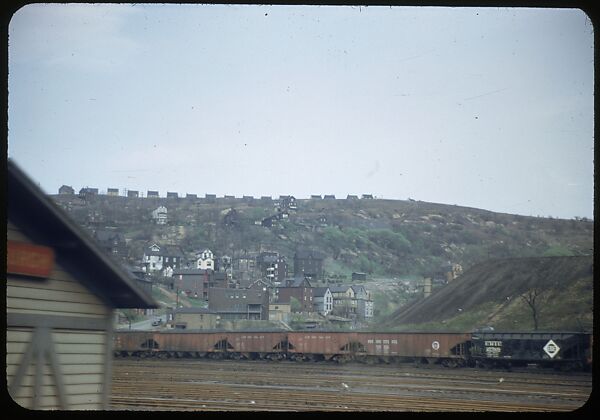[Views from the Train, for the Series "Along the Right of Way," Fortune Magazine, 1950], Walker Evans (American, St. Louis, Missouri 1903–1975 New Haven, Connecticut), Color film transparencies