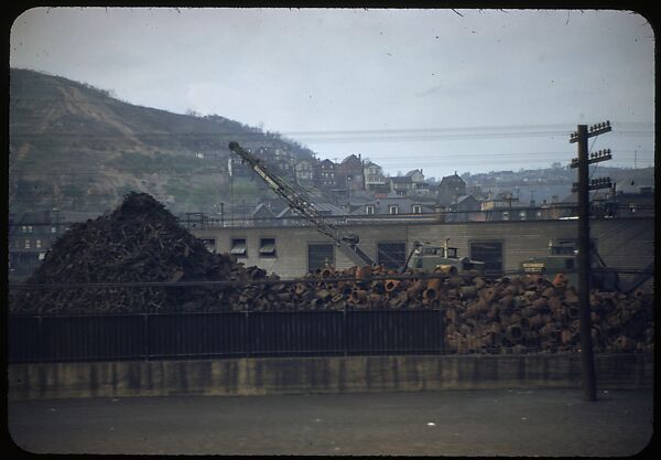 [Views from the Train, for the Series "Along the Right of Way," Fortune Magazine, 1950], Walker Evans (American, St. Louis, Missouri 1903–1975 New Haven, Connecticut), Color film transparencies