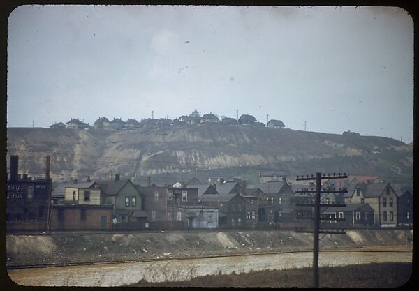 [Views from the Train, for the Series "Along the Right of Way," Fortune Magazine, 1950], Walker Evans (American, St. Louis, Missouri 1903–1975 New Haven, Connecticut), Color film transparencies
