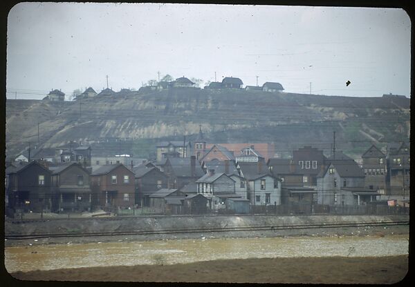 [Views from the Train, for the Series "Along the Right of Way," Fortune Magazine, 1950], Walker Evans (American, St. Louis, Missouri 1903–1975 New Haven, Connecticut), Color film transparencies