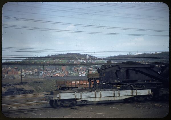 [Views from the Train, for the Series "Along the Right of Way," Fortune Magazine, 1950], Walker Evans (American, St. Louis, Missouri 1903–1975 New Haven, Connecticut), Color film transparencies