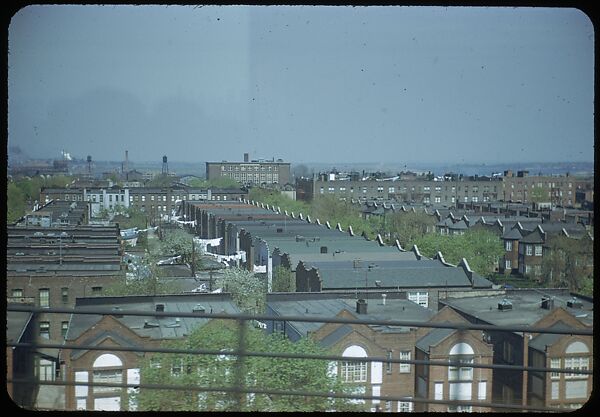 [Views from the Train, for the Series "Along the Right of Way," Fortune Magazine, 1950], Walker Evans (American, St. Louis, Missouri 1903–1975 New Haven, Connecticut), Color film transparencies