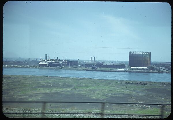[Views from the Train, for the Series "Along the Right of Way," Fortune Magazine, 1950], Walker Evans (American, St. Louis, Missouri 1903–1975 New Haven, Connecticut), Color film transparencies