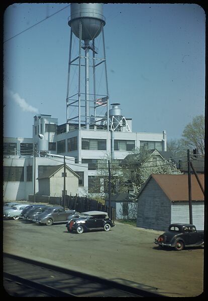[Views from the Train, for the Series "Along the Right of Way," Fortune Magazine, 1950], Walker Evans (American, St. Louis, Missouri 1903–1975 New Haven, Connecticut), Color film transparencies