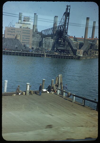 [Views from the Train, for the Series "Along the Right of Way," Fortune Magazine, 1950], Walker Evans (American, St. Louis, Missouri 1903–1975 New Haven, Connecticut), Color film transparencies