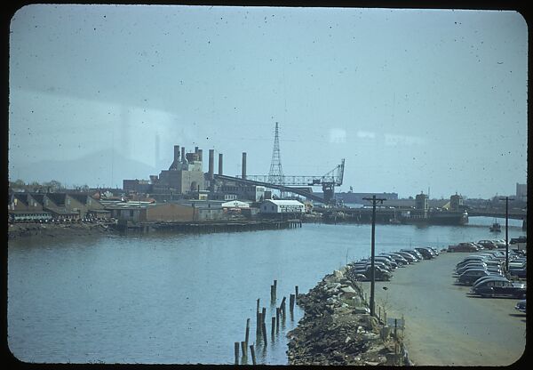 [Views from the Train, for the Series "Along the Right of Way," Fortune Magazine, 1950], Walker Evans (American, St. Louis, Missouri 1903–1975 New Haven, Connecticut), Color film transparencies