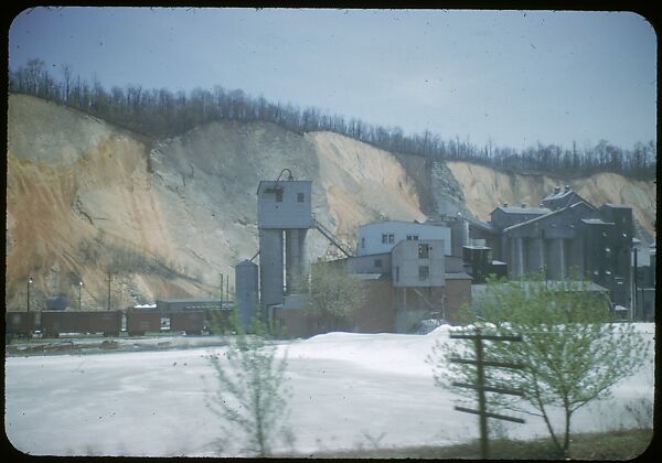 [Views from the Train, for the Series "Along the Right of Way," Fortune Magazine, 1950], Walker Evans (American, St. Louis, Missouri 1903–1975 New Haven, Connecticut), Color film transparencies