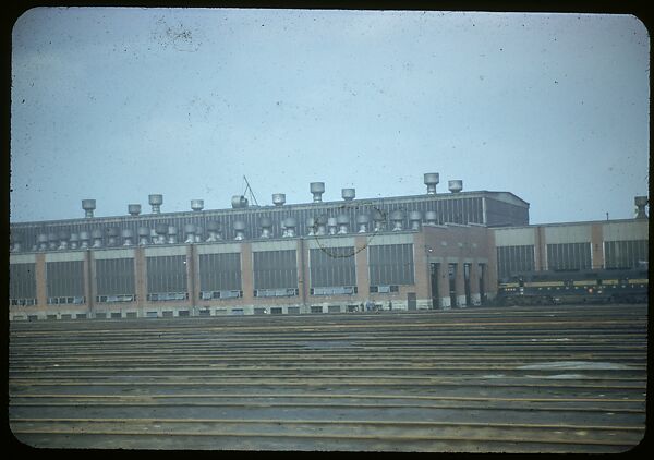[Views from the Train, for the Series "Along the Right of Way," Fortune Magazine, 1950], Walker Evans (American, St. Louis, Missouri 1903–1975 New Haven, Connecticut), Color film transparencies