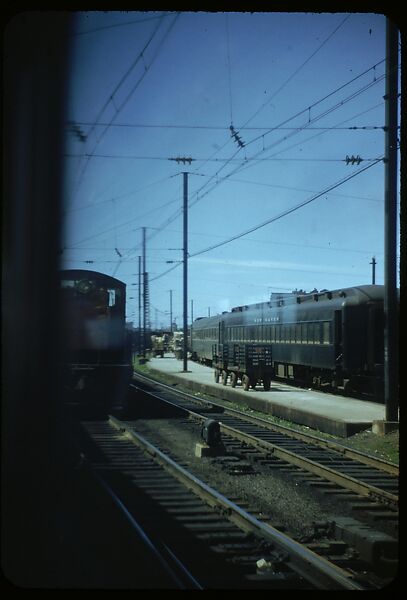 [Views from the Train, for the Series "Along the Right of Way," Fortune Magazine, 1950], Walker Evans (American, St. Louis, Missouri 1903–1975 New Haven, Connecticut), Color film transparencies