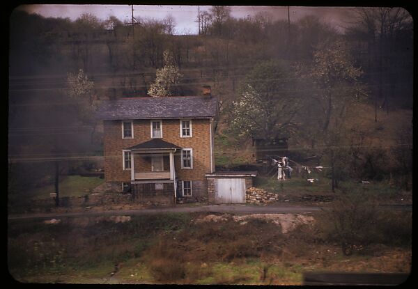 [Views from the Train, for the Series "Along the Right of Way," Fortune Magazine, 1950], Walker Evans (American, St. Louis, Missouri 1903–1975 New Haven, Connecticut), Color film transparencies