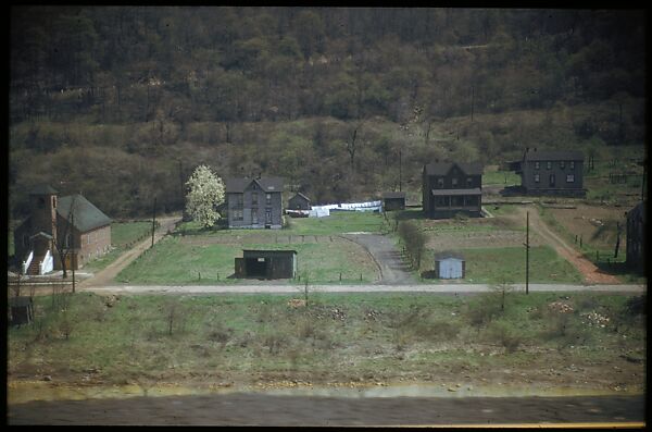 [Views from the Train, for the Series "Along the Right of Way," Fortune Magazine, 1950], Walker Evans (American, St. Louis, Missouri 1903–1975 New Haven, Connecticut), Color film transparencies