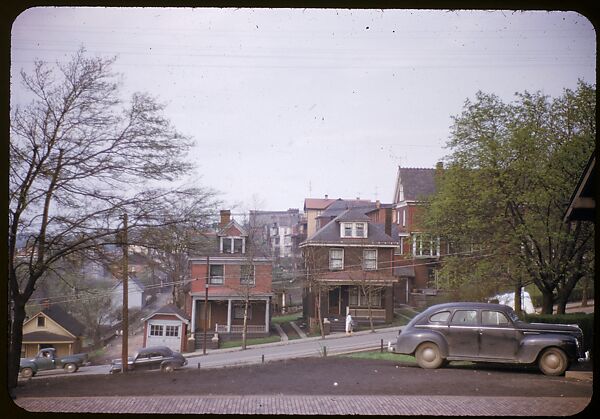 [Views from the Train, for the Series "Along the Right of Way," Fortune Magazine, 1950], Walker Evans (American, St. Louis, Missouri 1903–1975 New Haven, Connecticut), Color film transparencies