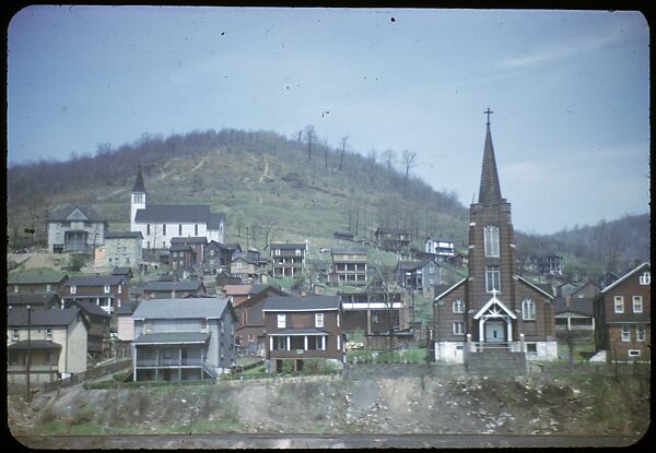 [Views from the Train, for the Series "Along the Right of Way," Fortune Magazine, 1950], Walker Evans (American, St. Louis, Missouri 1903–1975 New Haven, Connecticut), Color film transparencies