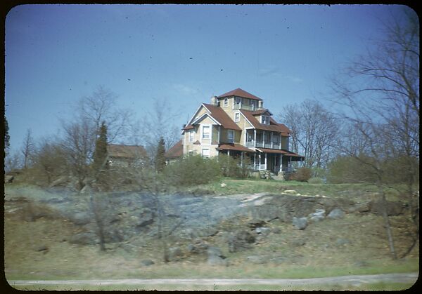 [Views from the Train, for the Series "Along the Right of Way," Fortune Magazine, 1950], Walker Evans (American, St. Louis, Missouri 1903–1975 New Haven, Connecticut), Color film transparencies