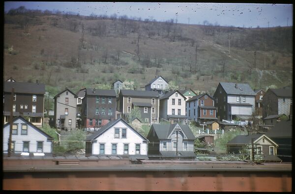 [Views from the Train, for the Series "Along the Right of Way," Fortune Magazine, 1950], Walker Evans (American, St. Louis, Missouri 1903–1975 New Haven, Connecticut), Color film transparencies
