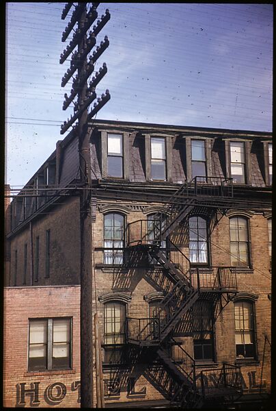 [Views from the Train, for the Series "Along the Right of Way," Fortune Magazine, 1950], Walker Evans (American, St. Louis, Missouri 1903–1975 New Haven, Connecticut), Color film transparencies