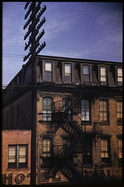 [Views from the Train, for the Series "Along the Right of Way," Fortune Magazine, 1950], Walker Evans (American, St. Louis, Missouri 1903–1975 New Haven, Connecticut), Color film transparencies