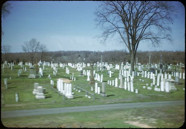 [Views from the Train, for the Series "Along the Right of Way," Fortune Magazine, 1950], Walker Evans (American, St. Louis, Missouri 1903–1975 New Haven, Connecticut), Color film transparencies
