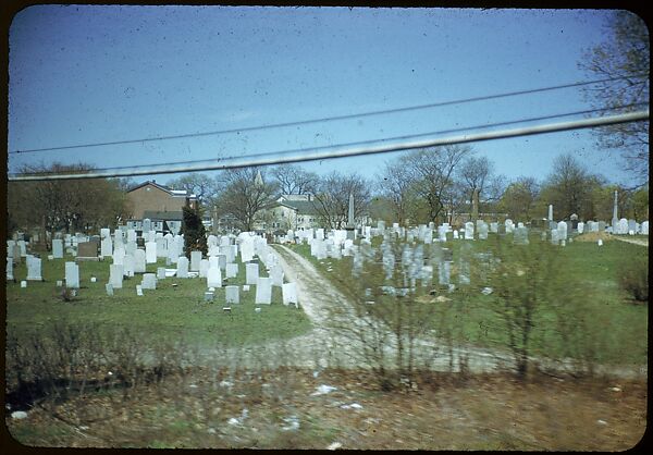 [Views from the Train, for the Series "Along the Right of Way," Fortune Magazine, 1950], Walker Evans (American, St. Louis, Missouri 1903–1975 New Haven, Connecticut), Color film transparencies