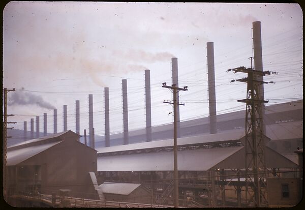 [Views from the Train, for the Series "Along the Right of Way," Fortune Magazine, 1950], Walker Evans (American, St. Louis, Missouri 1903–1975 New Haven, Connecticut), Color film transparencies