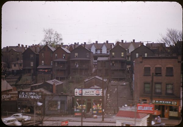 [Views from the Train, for the Series "Along the Right of Way," Fortune Magazine, 1950], Walker Evans (American, St. Louis, Missouri 1903–1975 New Haven, Connecticut), Color film transparencies
