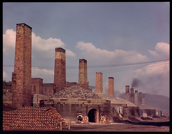 [12 Views of Ohio Clay Plants for Fortune Article "Clay: The Commonest Industrial Raw Material"], Walker Evans (American, St. Louis, Missouri 1903–1975 New Haven, Connecticut), Color film transparency