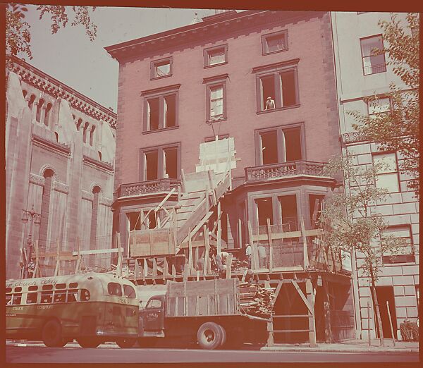 [101 Views and Details of Demolition Sites, New York City, for Fortune Article "The Wreckers"], Walker Evans (American, St. Louis, Missouri 1903–1975 New Haven, Connecticut), Color film transparency