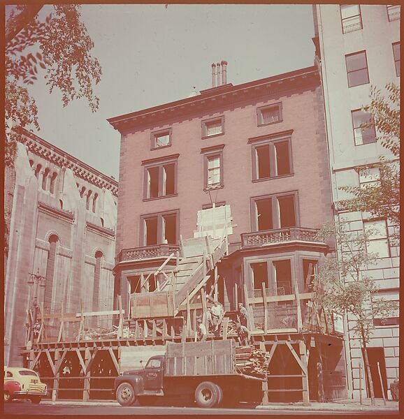 [101 Views and Details of Demolition Sites, New York City, for Fortune Article "The Wreckers"], Walker Evans (American, St. Louis, Missouri 1903–1975 New Haven, Connecticut), Color film transparency