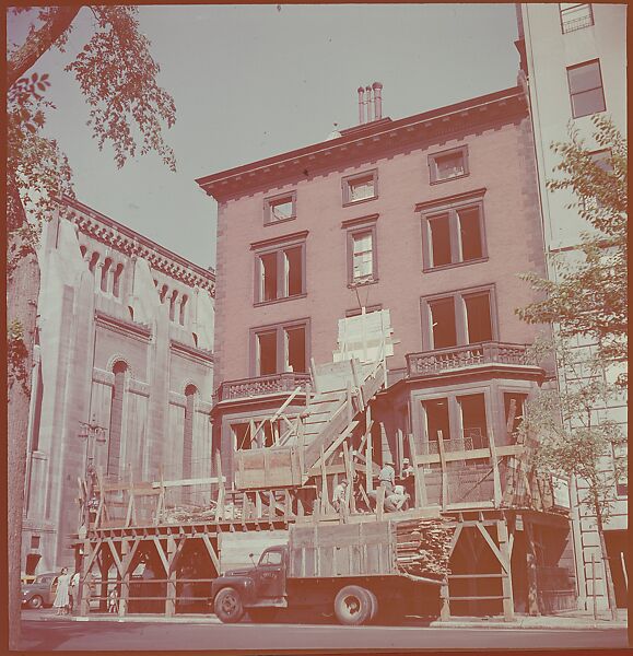 [101 Views and Details of Demolition Sites, New York City, for Fortune Article "The Wreckers"], Walker Evans (American, St. Louis, Missouri 1903–1975 New Haven, Connecticut), Color film transparency