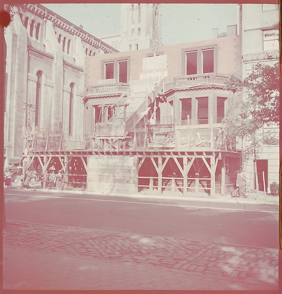 [101 Views and Details of Demolition Sites, New York City, for Fortune Article "The Wreckers"], Walker Evans (American, St. Louis, Missouri 1903–1975 New Haven, Connecticut), Color film transparency
