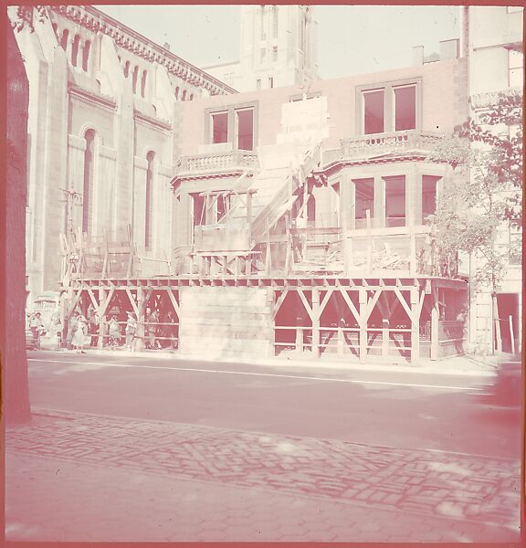 [101 Views and Details of Demolition Sites, New York City, for Fortune Article "The Wreckers"], Walker Evans (American, St. Louis, Missouri 1903–1975 New Haven, Connecticut), Color film transparency