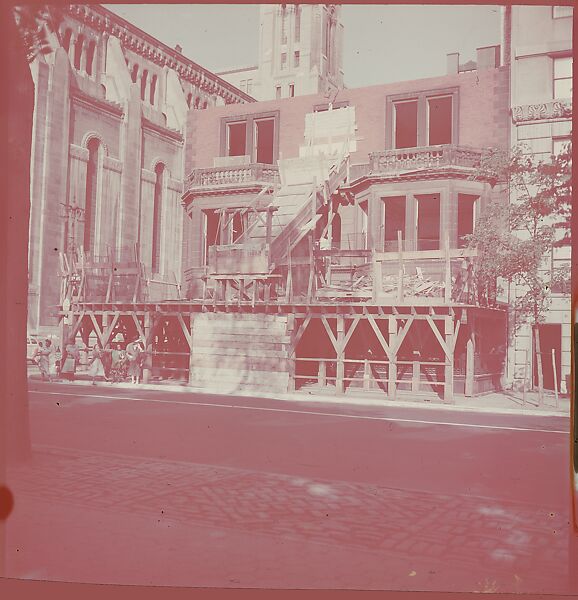 [101 Views and Details of Demolition Sites, New York City, for Fortune Article "The Wreckers"], Walker Evans (American, St. Louis, Missouri 1903–1975 New Haven, Connecticut), Color film transparency