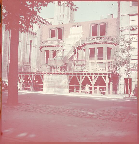 [101 Views and Details of Demolition Sites, New York City, for Fortune Article "The Wreckers"], Walker Evans (American, St. Louis, Missouri 1903–1975 New Haven, Connecticut), Color film transparency