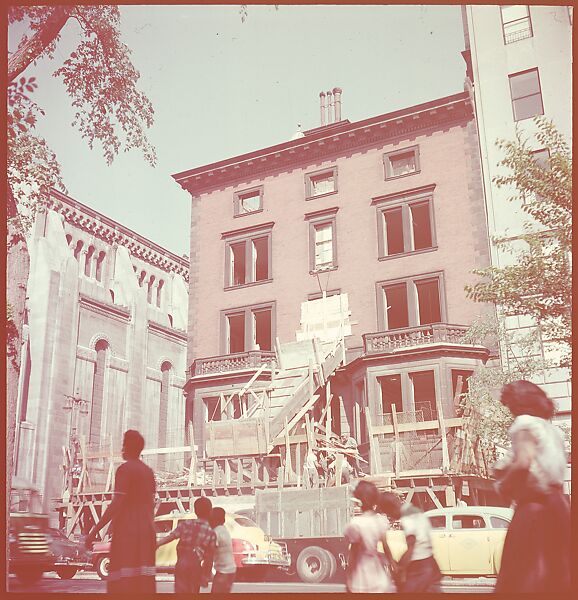 [101 Views and Details of Demolition Sites, New York City, for Fortune Article "The Wreckers"], Walker Evans (American, St. Louis, Missouri 1903–1975 New Haven, Connecticut), Color film transparency
