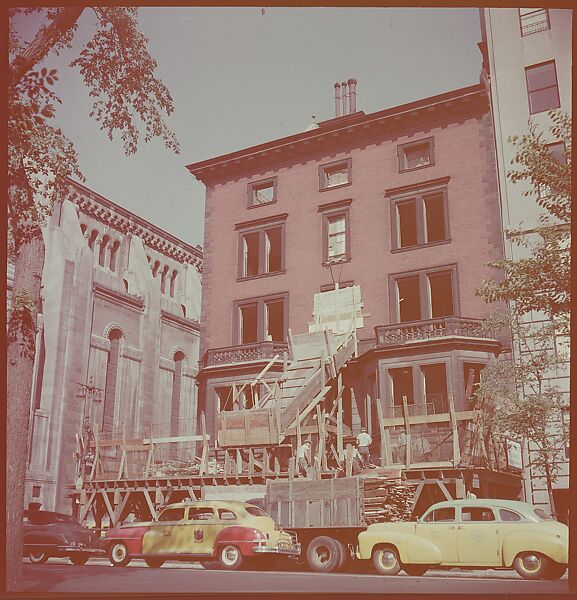 [101 Views and Details of Demolition Sites, New York City, for Fortune Article "The Wreckers"], Walker Evans (American, St. Louis, Missouri 1903–1975 New Haven, Connecticut), Color film transparency