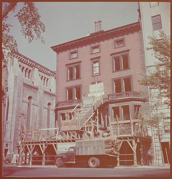 [101 Views and Details of Demolition Sites, New York City, for Fortune Article "The Wreckers"], Walker Evans (American, St. Louis, Missouri 1903–1975 New Haven, Connecticut), Color film transparency