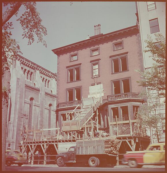 [101 Views and Details of Demolition Sites, New York City, for Fortune Article "The Wreckers"], Walker Evans (American, St. Louis, Missouri 1903–1975 New Haven, Connecticut), Color film transparency