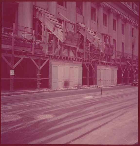 [101 Views and Details of Demolition Sites, New York City, for Fortune Article "The Wreckers"], Walker Evans (American, St. Louis, Missouri 1903–1975 New Haven, Connecticut), Color film transparency