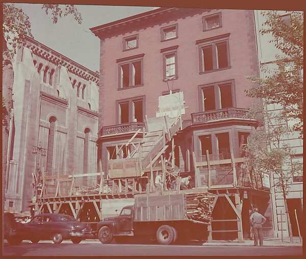 [101 Views and Details of Demolition Sites, New York City, for Fortune Article "The Wreckers"], Walker Evans (American, St. Louis, Missouri 1903–1975 New Haven, Connecticut), Color film transparency