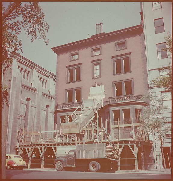[101 Views and Details of Demolition Sites, New York City, for Fortune Article "The Wreckers"], Walker Evans (American, St. Louis, Missouri 1903–1975 New Haven, Connecticut), Color film transparency