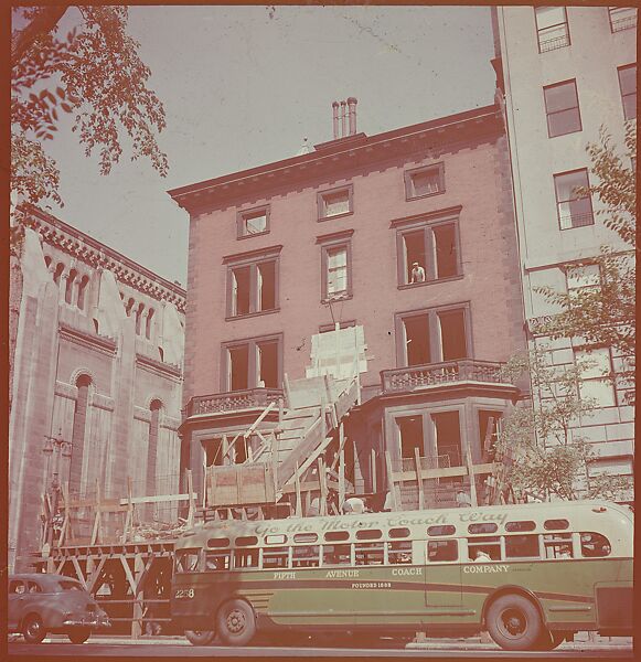 [101 Views and Details of Demolition Sites, New York City, for Fortune Article "The Wreckers"], Walker Evans (American, St. Louis, Missouri 1903–1975 New Haven, Connecticut), Color film transparency