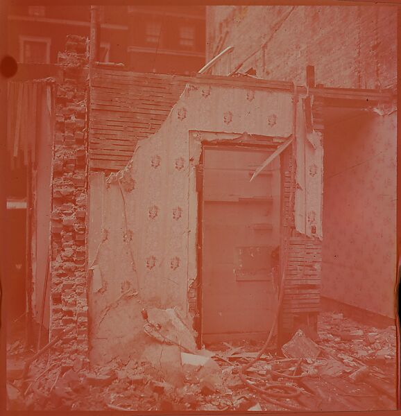 [101 Views and Details of Demolition Sites, New York City, for Fortune Article "The Wreckers"], Walker Evans (American, St. Louis, Missouri 1903–1975 New Haven, Connecticut), Color film transparency