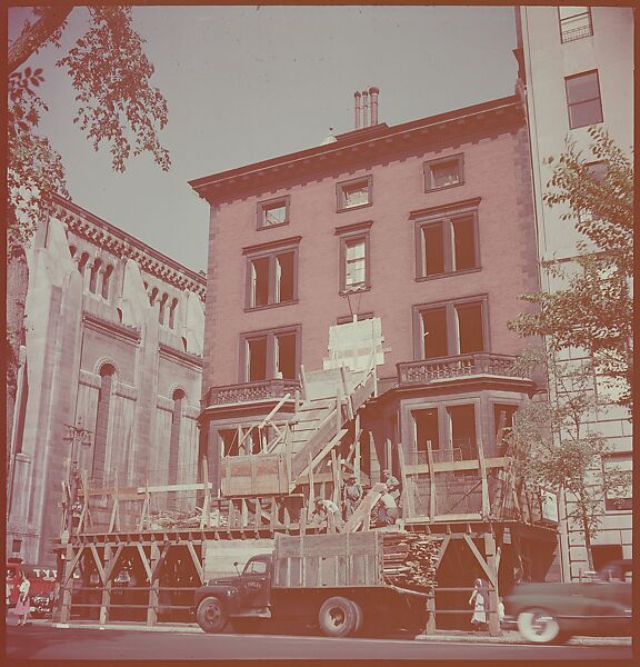 [101 Views and Details of Demolition Sites, New York City, for Fortune Article "The Wreckers"], Walker Evans (American, St. Louis, Missouri 1903–1975 New Haven, Connecticut), Color film transparency